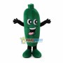 Green Vegetable Okra Mascot Costume