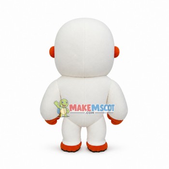 Surprised The Snow White Monkey Mascot Costume Surprised The Snow White Monkey Mascot Costume