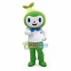 Green Doll Mascot Costume for Theme Party Green Doll Mascot Costume for Theme Party