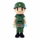 Soldier In The Combat Uniform Mascot Costume Soldier In The Combat Uniform Mascot Costume