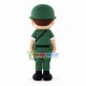 Soldier In The Combat Uniform Mascot Costume Soldier In The Combat Uniform Mascot Costume
