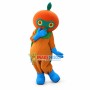 The Shy Red Orange Doll Mascot Costume