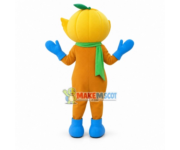 Super Vitamin Orange Doll Mascot Costume Super Vitamin Orange Doll Mascot Costume