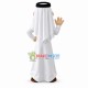 Priest In The White Robe Mascot Costume Priest In The White Robe Mascot Costume