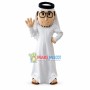 Priest In The White Robe Mascot Costume