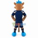 High-spirited Leopard Player Mascot Costume High-spirited Leopard Player Mascot Costume