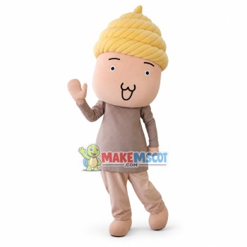 Korean Creative Cartoon Cloth Doll Mascot Costume