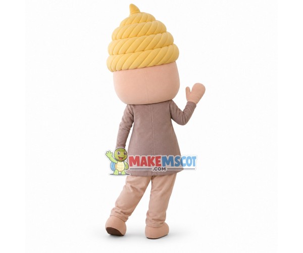 Korean Creative Cartoon Cloth Doll Mascot Costume
