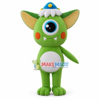 Kind Alien Monocular Mascot Costume Kind Alien Monocular Mascot Costume