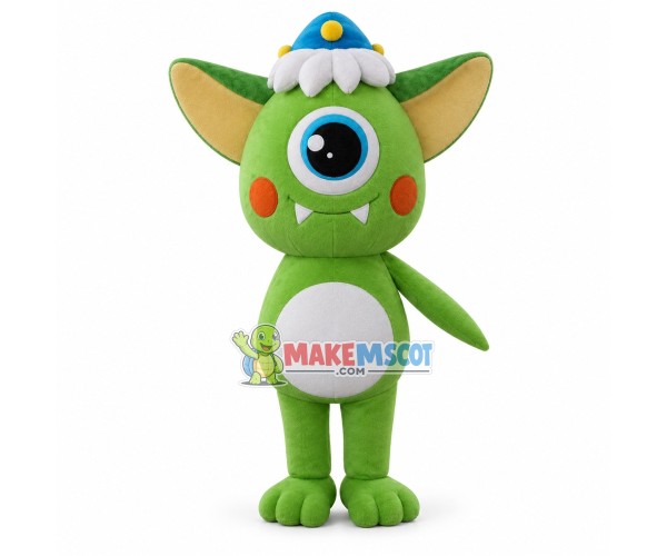 Kind Alien Monocular Mascot Costume Kind Alien Monocular Mascot Costume