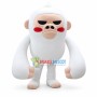 Angry The White Gibbon Mascot Costume