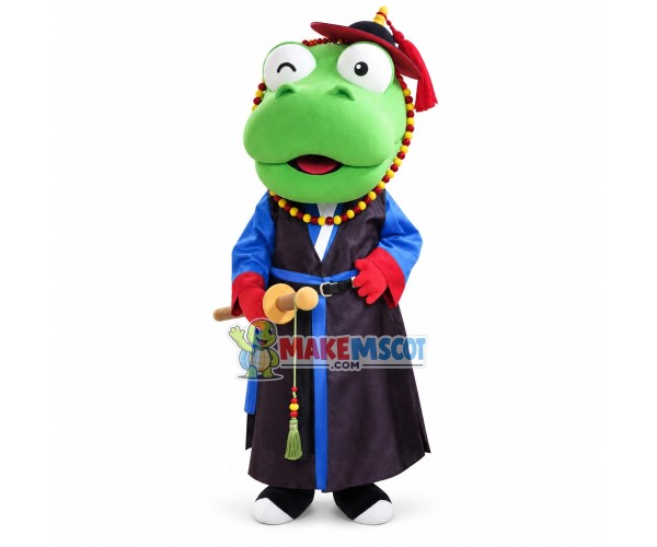 Chief Guard Green Dragon of Korea Mascot Costume