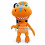 Orange Tyrannosaurus of Family Trip Mascot Costume