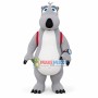 Curious the Bear Backkom Mascot Costume