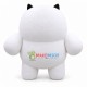 Mini Cartoon White Bear Mascot Costume Mini Cartoon White Bear Mascot Costume
