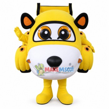 Leader Little Leopard Pippi Car Mascot Costume Leader Little Leopard Pippi Car Mascot Costume