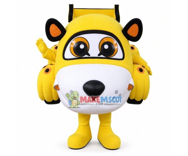Leader Little Leopard Pippi Car Mascot Costume Leader Little Leopard Pippi Car Mascot Costume