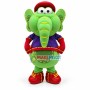 Stitched Green Baby Elephant Mascot Costume
