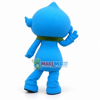 Exuberant The Flush Doll Mascot Costume Exuberant The Flush Doll Mascot Costume