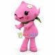 Exuberant The Flush Doll Mascot Costume Exuberant The Flush Doll Mascot Costume