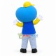Cartoon Blue Love Shaped Doll Mascot Costume
