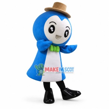 Elegant The Miss Penguin Mascot Costume Elegant The Miss Penguin Mascot Costume