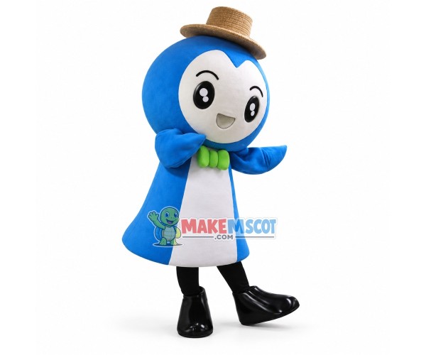 Elegant The Miss Penguin Mascot Costume Elegant The Miss Penguin Mascot Costume