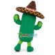 Cheerful Desert Cactus Mascot Costume Cheerful Desert Cactus Mascot Costume