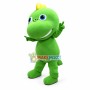 Happy Green Dinosaur Baby Mascot Costume
