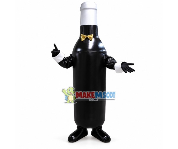 Cabernet Sauvignon Red Wine Mascot Costume Cabernet Sauvignon Red Wine Mascot Costume