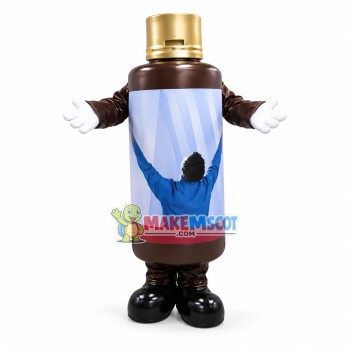 Korean Hangover Liver Protection Drink Mascot Costume Korean Hangover Liver Protection Drink Mascot Costume