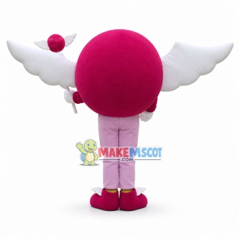 Creative The Pinky Girl Sign Mascot Costume Creative The Pinky Girl Sign Mascot Costume