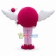 Creative The Pinky Girl Sign Mascot Costume Creative The Pinky Girl Sign Mascot Costume