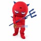 Adult Sharp Ears Red Devil Mascot Costume Adult Sharp Ears Red Devil Mascot Costume