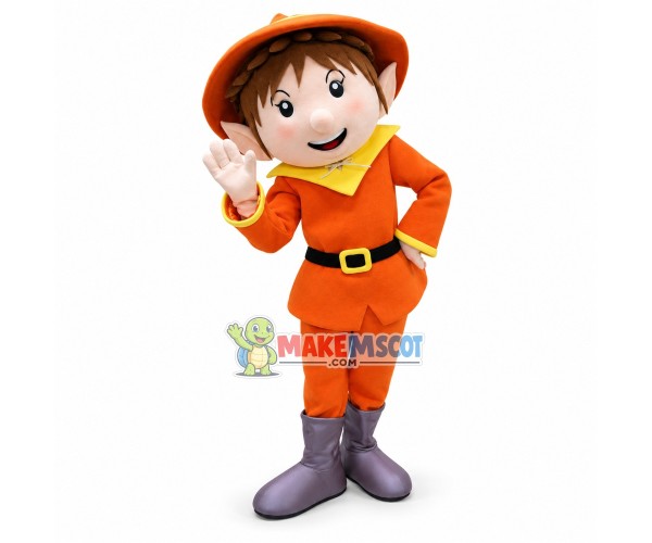 The Conspicuous Elf Scarecrow Mascot Costume The Conspicuous Elf Scarecrow Mascot Costume