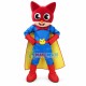 Justice Fox Superman Mascot Costume Justice Fox Superman Mascot Costume