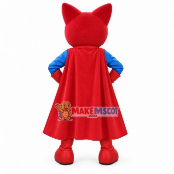 Justice Fox Superman Mascot Costume