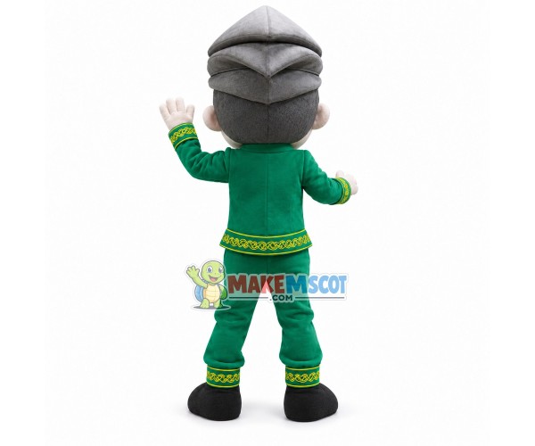 Handsome Tibetan Little Boy Mascot Costume Handsome Tibetan Little Boy Mascot Costume