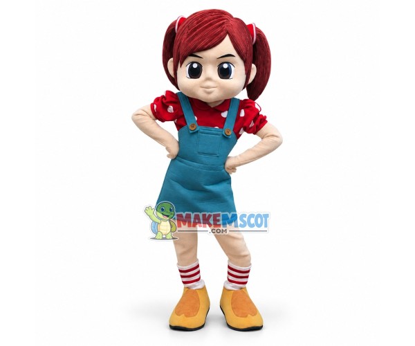 Energetic Youth Teen Mascot Costume Energetic Youth Teen Mascot Costume