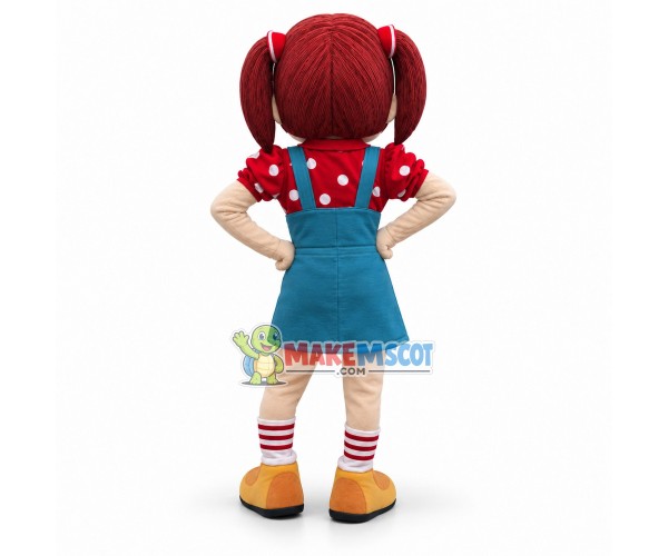Energetic Youth Teen Mascot Costume Energetic Youth Teen Mascot Costume