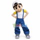 Energetic Youth Teen Mascot Costume Energetic Youth Teen Mascot Costume