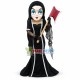 Evil Witch Holding Axe Mascot Costume Evil Witch Holding Axe Mascot Costume