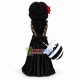 Evil Lady Holding Lace Umbrella Mascot Costume Evil Lady Holding Lace Umbrella Mascot Costume
