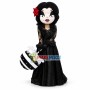 Evil Lady Holding Lace Umbrella Mascot Costume