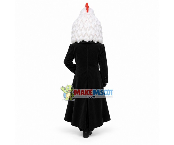 Mysterious Chicken Head Miko Mascot Costume Mysterious Chicken Head Miko Mascot Costume