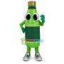 Green Plum Flavored Soda Mascot Costume