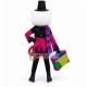 The Magic Cat Carrying Toy Box Mascot Costume The Magic Cat Carrying Toy Box Mascot Costume