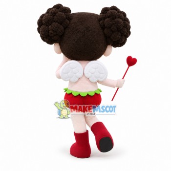 Korean Cartoon Strawberry Loli Ddung Mascot Costume Korean Cartoon Strawberry Loli Ddung Mascot Costume