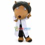 Mid-distribution Doctor Wolf Mascot Costume
