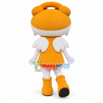 Angel Doll of Peace Dove Fund Mascot Costume Angel Doll of Peace Dove Fund Mascot Costume